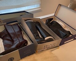 Lots of new in the box designer boot’s shoes