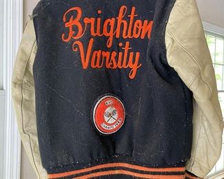 Brighton, Michigan letterman jacket