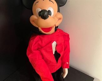 Walt Disney Mickey Mouse mannequin