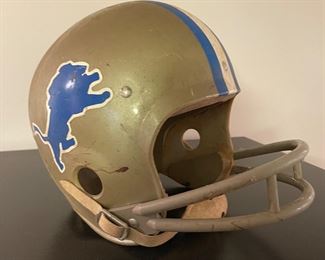 Detroit lions helmet