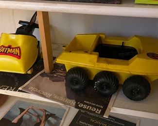 Vintage toys Batman helicopter