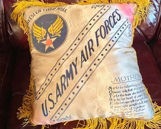 World War II Pillow for US Army Air Forces.