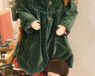 "Noel" Porcelain Doll by Ute Kase-Lepp of Hamilton Collection.