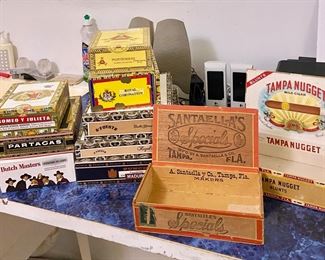 Cigar Boxes and Wooden Cigar Boxes