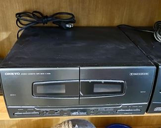 Onkyo Cassette Tape Deck
