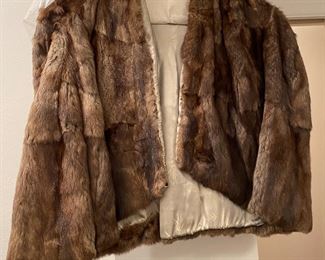 Vintage Fur Shaw