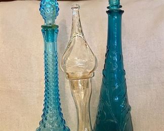 MCM Colored Genie Bottles