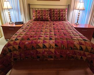 Queen guest bed (mattress/box springs/headboard/frame); $300.  