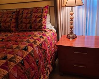 Bedside lamps; $40/pair.