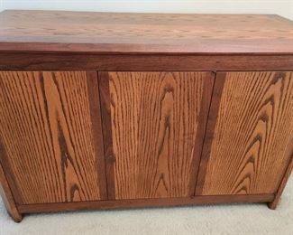 Oak buffet/sideboard; $150.