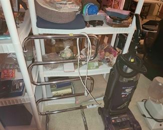 Towel warmer $75; Hoover vacuum $45; Clothes Steamer $35.