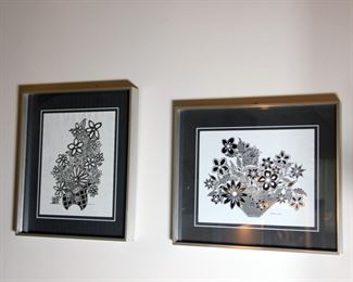 2 MCM Lithographs Signed Besterman