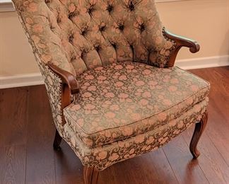 VIntage Custom-made Sam Moore upholstered chair