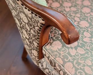 VIntage Custom-made Sam Moore upholstered chair