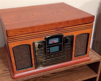 Crosley multi player- record player, tape, radio, CD recorder