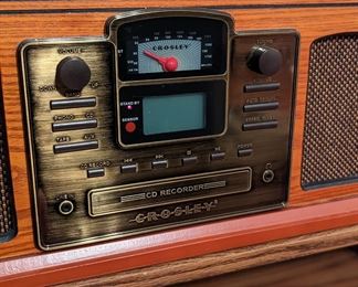 Crosley multi player- record player, tape, radio, CD recorder