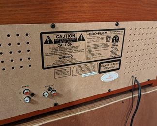 Crosley multi player- record player, tape, radio, CD recorder