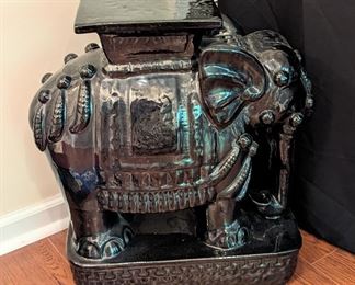 ceramic elephant decor
