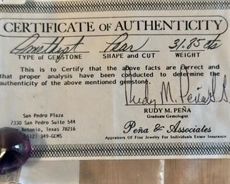 Collection of semi-precious stones to be sold as a lot. 