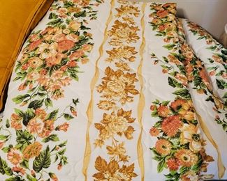Vintage twin bed quilted comforter—we have 2