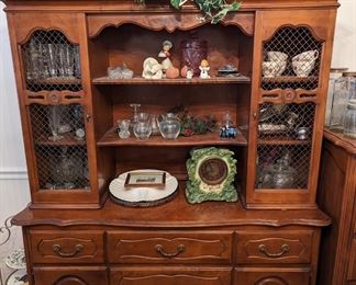 Antique Buffet and hutch