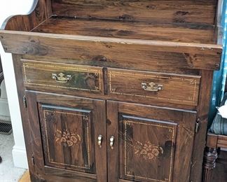 Mohawk pine dry sink