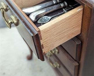 vintage Chippendale-style chest