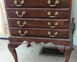vintage Chippendale-style chest