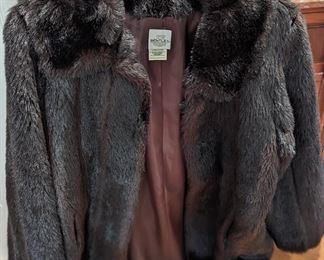 Bentley Modacrylic fur coat
