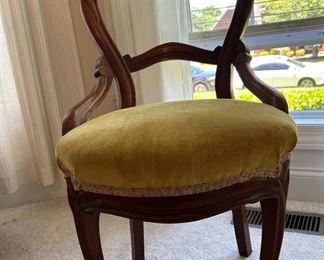 Antique victorian-style chair