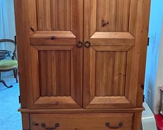 Bassett wardrobe/armoir 