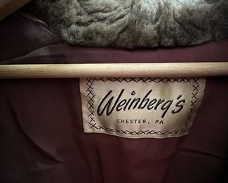 Vintage women's mink 3/4 length coat