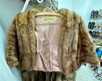 Vintage women's mink stole