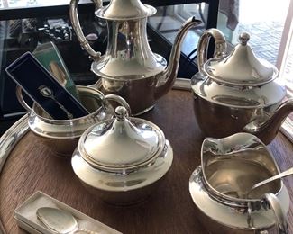 Shreve Sterling Silver Tea Set Circa 1909