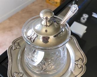 Sterling Jelly Jar