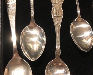 Sterling Souvineer Spoons