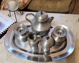 Pewter Tea/Coffee Service