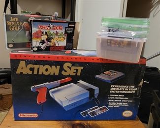 Vintage Nintendo system