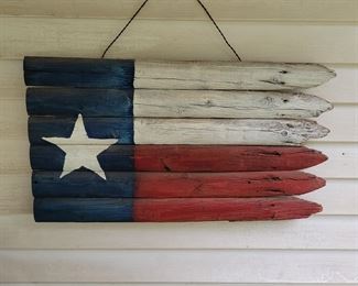 Rustic Texas Flag (about size of a normal flag)
