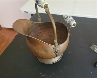 Copper Coal Scuttle