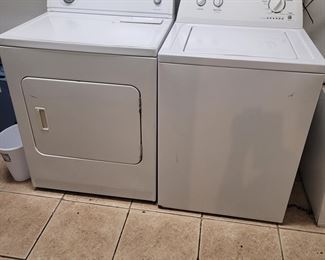 Washer and Dryer