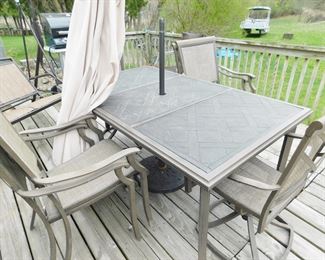 Complete Patio Table