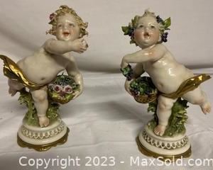 wcapodimonte seasons figurines491 t