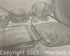 wclear glass serviceware2361 t