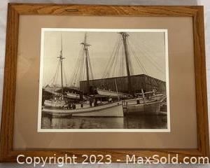 wframed nautical photograph3191 t
