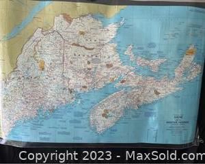 wmaine national geographic society map4071 t