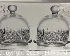 wnew dublin crystal serving dishes2321 t