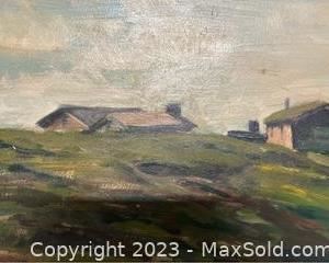 woriginal landscape painting3141 t