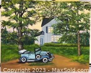 woriginal painting on canvas3111 t