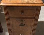 wthree drawer side table1831 t